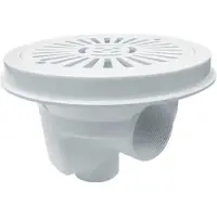 AstralPool Ø200mm Flat Grating 27839 Ronde Bodemput Voor Betonnen Zwembad