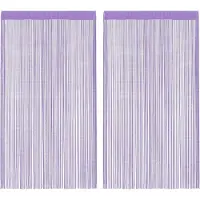 vidaXL Koordgordijnen 2 st 100x250 cm paars
