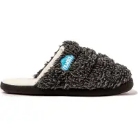 Nuvola Nuvola. Huisschoenen 'Zueco Cloud Polar' zwart