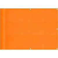 vidaXL Balkonscherm Oranje 75x1000 cm 100% Polyester Oxford