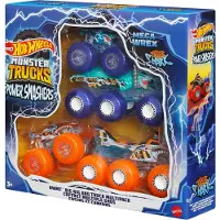 Hot Wheels Monster Trucks - Big Rig and Truck Multipack Tiger Shark en Mega-Wrex