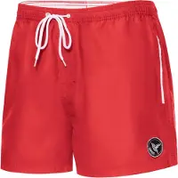Ladeheid LA-LA40-199-SWS Heren Zwembroek - Zwemshorts - met zijzakken en achterzak - sneldrogend - met binnenslip van mesh - Koordsluiting - Polyester - Roze - XXL