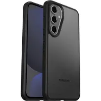 Otterbox Hoesje geschikt voor Samsung Galaxy S24 FE Telefoonhoesje Hardcase | React Backcover Shockproof | Schokbestendig Galaxy S24 FE Telefoonhoesje | Anti Shock Proof - Zwart