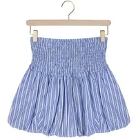 Retour Jeans gestreepte ballonrok lichtblauw Meisjes Katoen Streep - maat 122/128