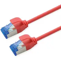 Roline Patchkabel Kat.6A (Class EA) S/FTP (PiMF) , LSOH, PoE, rood, 1,5 m