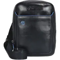 Piquadro Schoudertas blauw