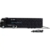 Maisto Auto 1/43 Race Mercedes AMG W15 Vrachtwagen + 1 F1 1/43