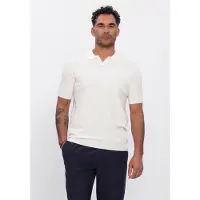 Blue industry De structuurbreisel polo |