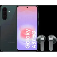 Samsung Galaxy A37 256GB Donkergroen 5G + Galaxy Buds4 Zwart