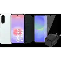 Samsung Galaxy A37 256GB Wit 5G + Compleet Accessoirepakket