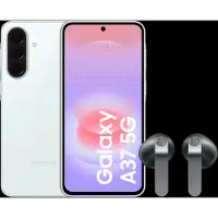 Samsung Galaxy A37 256GB Wit 5G + Galaxy Buds4 Zwart