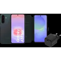 Samsung Galaxy A37 256GB Donkergroen 5G + Basis Accessoirepakket