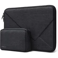 Inateck laptoptas compatibel met MacBook Air 13 M2/M1 2022-2018, MacBook Pro 13 M2/M1 2022-2016, Surface Pro 9/8/7/6/X/5/4/3, XPS 13