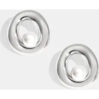 Yehwang Roestvrijstalen oorknopjes, ronde, casual, alledaagse, eenvoudige serie, damessieraden