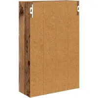 vidaXL Badkamer wandkast Oudhout 40 x 16 x 62,5 cm Geconstrueerd hout