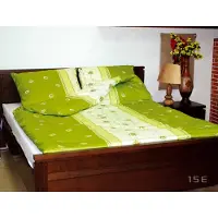Karo Margaretka Serie - Sierkussenhoes - 50x60 - Groene Kleur