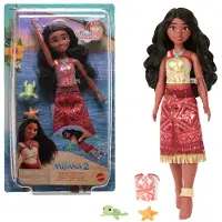 Disney Princess Swimming Moana Disney Princess Doll Roze Kinderen