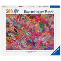 Ravensburger Fish in Fuchsia Puzzel (500 stukjes)