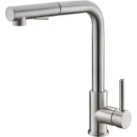 Boss & Wessing Bws keukenkraan reno met uittrekbare handdouche rvs