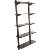 Zuiver Hogar Wandkast/ Wandplanken Donkerbruin