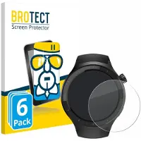 BROTECT Screenprotector 6 Stuks voor Motorola Moto Watch 2026 Beschermglas transparant
