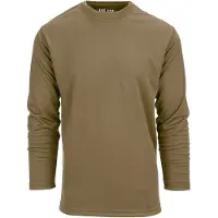Fostex - Tactical t-shirt Quick Dry long sleeve (kleur: Coyote / maat: S)
