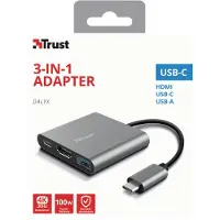 Trust Dalyx 3-in-1 USB-C Adapter