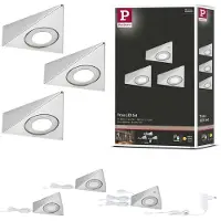 Paulmann Trias LED-opbouwlamp LED LED vast ingebouwd 2.7 W Warmwit IJzer (geborsteld)