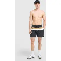BOSS Zwemshorts 'Louis' pueblo / zwart / wit