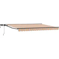 vidaXL Handmatige markeerkader met LED-verlichting, 5 x 3,5 meter