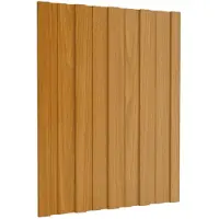 vidaXL Dakpaneel 36 st Naturel 60 x 45 cm Verzinkt staal
