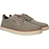 PS Poelman Sportieve veterschoen beige / donkerbeige / beige gemĂȘleerd