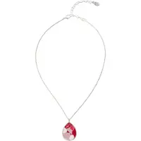 White Stuff Mosaic Tile Drop Necklace Pink Multi Maat: OS | Kettingen Outlet | Heren | Roze