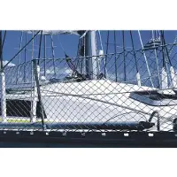 PLASTIMO Guardrail Netting Protector Wit 10 m