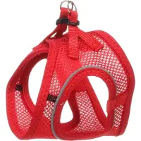 Flamingo Kattenharnas - Kattentuig - Berta Rood - maat S - ademende mesh - verstelbaar - lichtgewicht