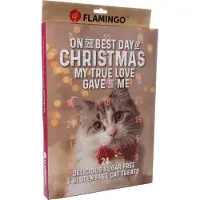 Flamingo - Snack Katten - Kerst Kalender Chick’n Snack Kat 24stuks - 24st - 137353 - 24st