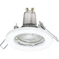 Osram Inbouwspotset in wit, inclusief 5x 2,6W LED-lampen met GU10-fitting, IP20 beschermingsgraad, geschikt voor gebruik binnenshuis