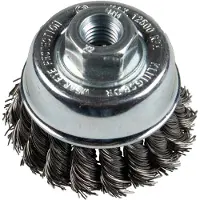 Klingspor BT 600 Z komborstels getordeerd zonder ring aantal rijen 1, 100 mm schroefdraad M 14 0,5 staal BT 600 Z 358338 1 stuk(s)