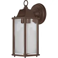 Osram buitenwandlamp Rust, IP43, aluminium, 220-240 V, aansluitklem, 3-polig (L, N, PE)