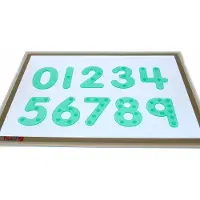 TickiT SiliShapes, puntnummers, siliconen, groen