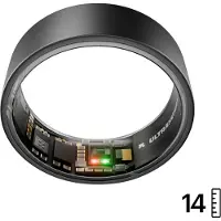Ultrahuman AIR Smart Ring, Matte Grey - Grootte 14