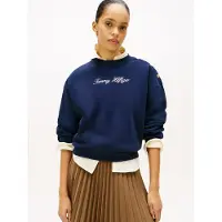 Tommy Hilfiger Sweatshirt blauw / wit