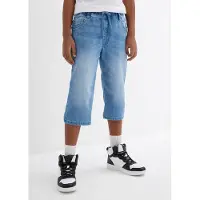 Bonprix Jongens lang instap jeans bermuda, slim fit maat 134