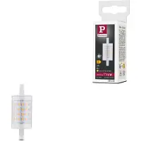 Paulmann 28836 LED-lamp Energielabel E (A - G) R7s Staaf 9 W Warmwit (Ø x h) 28 mm x 78 mm Dimbaar 1 stuk(s)