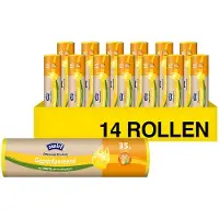 Swirl 14x Swirl Pedaalemmerzakken Geparfumeerd Lemon & Melon 35 Liter 20 Stuks