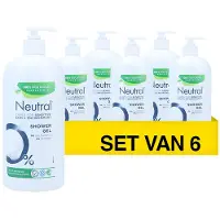 Neutral 6x Showergel Parfumvrij 900 ml