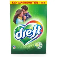 Dreft Regular Waspoeder - 8 x 15 Wasbeurten (120) - Voordeelverpakking