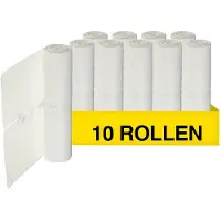 123schoon Transparante Vuilniszakken 120 Liter | 250 Zakken | LDPE | T60 | 70x110 cm - Doorzichtige Zakken 120 Liter, Transparante Vuilniszakken 70 x 110, Stevige Vuilzakken