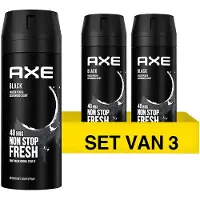 Axe Deodorant Spray Black - Voordeelverpakking 3 x 150 ml