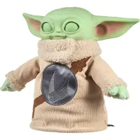 Star Wars The Mandalorian & Grogu Film - Grogu Personage Knuffel Rondel Ontwerp Vinyl Hoofdje